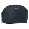 A black Guess cosmetic bag is shown against a white background. Produktbild-Vorschau