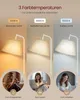 VASAGLE Beistelltisch mit Lampe, 3-in-1, Stehlampe mit Produktbild-Vorschau 3