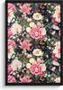 MuchoWow® MuchoWow® Gerahmtes Poster Lilie - Schmetterling Produktbild-Vorschau 1