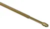 Gardinia Baguette de verre ovale plate 11 mm laiton 40 - 65 Voir les images du produit 1