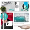 Collage of images showcasing a phone case and its features. Produktbild-Vorschau
