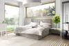 Boxspringbett Schlafzimmerbett 160x220cm LAZARO Nr.5 Ecru Produktbild-Vorschau 1
