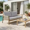 Cuscini per salotto da giardino sfoderabili 100x50cm - Anteprima dell’immagine prodotto 2