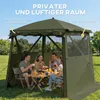 Outsunny Pavillon 2x2m Wasserdicht Pop-up Faltpavillon mit Produktbild-Vorschau 4