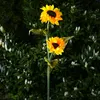 LED Solar Gartenstecker SONNENBLUME - H: 1,25m - Produktbild-Vorschau 4