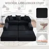 LVHOM Canapé-lit modulaire en velours côtelé, 7 en 1 Canapé Voir les images du produit 4