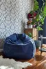 Ecopuf - Sitzsack Cord mit Fußstütze, Sessel mit Füllung, Produktbild-Vorschau 2