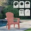Fauteuil Adirondack de Jardin en Résine Empilable Voir les images du produit 6