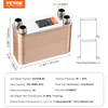 Wymiennik ciepła VEVOR, 127 x 305 mm, 80 płyt, lutowany Podgląd zdjęcia produktu 7