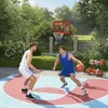 HOMCOM Basketballständer Outdoor mit Rollen, 160-210 cm Produktbild-Vorschau 2