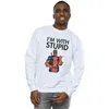 Marvel - "I'm With Stupid" Sweatshirt für Herren BI21369 Produktbild-Vorschau 2