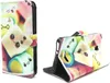 Handyhülle Tasche für Handy Alcatel Pop 4 Schriftzug Produktbild-Vorschau 1