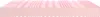 A close-up of a pink, pleated mattress topper. Produktbild-Vorschau