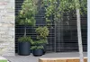 Pot de fleurs avec insert HEOSO anthracite 46,8 cm Voir les images du produit 12
