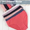 10er Set Mädchen Slips - Punkte - Bunt Produktbild-Vorschau 2