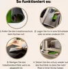KitchenYeah© Herdabdeckplatte Ein Glas Latte Macchiato an Produktbild-Vorschau 7