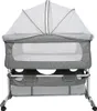 Beistellbett mit matratze,Babywiege Stubenwagen Reisebett Produktbild-Vorschau 3