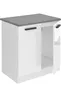 Belini Unterschrank Küche, Spülenunterschrank 80 cm Breite. Produktbild-Vorschau 2