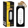 4FIZJO Glas Trinkflasche 750 ml, Sportflasche, Borosilikat, Produktbild-Vorschau 1