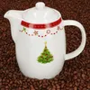Świąteczny dzbanek do kawy i herbaty 850ml porcelana na Podgląd zdjęcia produktu 2