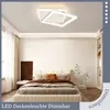 ZMH LED lampa sufitowa ściemnialna czarna lampa sufitowa do Podgląd zdjęcia produktu 3