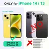 Transparente Blaue Hülle Für Iphone 13/Iphone14 Produktbild-Vorschau 2