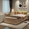 Boxspringbed 90x200, slaapbank met bedopslag, Productafbeelding-voorbeeld 7