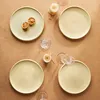 Teller set 4pcs Ø21,8 cm Keramik Essteller Pastateller Produktbild-Vorschau 9