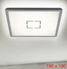 Briloner Slim LED Panel Free silber 19 x 19 cm mit Produktbild-Vorschau 1