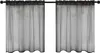 2er Set Bistrogardine Transparent Scheibengardine Produktbild-Vorschau 1