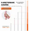 VEVOR hliníková meracia tyč, obojstranná stupnica v cm/mm, Náhľad obrázku produktu 4