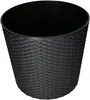 KOTARBAU® Blumentopf Ø 400x375mm Rattandesign Rund mit Produktbild-Vorschau 3