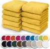 Frottier Seiftücher 10er Pack 30x30cm, 100% Baumwolle, Gelb Produktbild-Vorschau 1