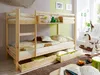 TiCAA Etagenbett Stockbett Rene Kiefer massiv Natur Produktbild-Vorschau 1