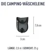 Sea To Summit The Clothesline, Schwarz, 3,5 m, 25 g, 50 mm, Produktbild-Vorschau 7
