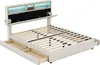 Flieks Polsterbett mit USB und Lattenrost, Doppelbett Produktbild-Vorschau 9