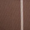 A close-up view of a brown fabric with a white stripe, showing the texture of the material. Produktbild-Vorschau