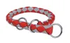 Trixie Cavo Würger / Zug-Stopp-Halsband - rot/silber - Produktbild-Vorschau 1
