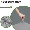 10er Set Stehtischhusse Stretch anthrazit Partytisch Produktbild-Vorschau 4