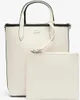 LACOSTE sac à épaule Anna Vertical Shopping Bag Noir Farine Voir les images du produit 10