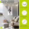 ARTland Wandbild Alu für Innen & Outdoor Mode Skizzenbuch V Produktbild-Vorschau 2