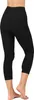 Merry Style Damen 3/4 Leggings MS10-302 (Schwarz, L) Produktbild-Vorschau 2