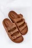 Damen Sandalen Mit Riemen Und Schnallen Camel Uliri 37 Produktbild-Vorschau 7