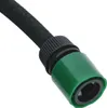 vidaXL Tropfschlauch Schwarz 0,6" 50 m Gummi Produktbild-Vorschau 5