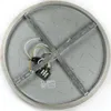 Lindby Deckenleuchte Annica, rund, chrom, Metall, Ø 46cm Produktbild-Vorschau 8