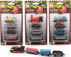 Stoomlocomotief met wagons, metalen model Productafbeelding-voorbeeld 1