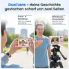 Siltcon® Digitalkamera 4K Ultra HD 64MP – Dual Lens Vlog Produktbild-Vorschau 9