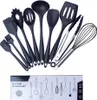 STILVORA Kochbesteck-Sets Silikon, Küchenzubehör 10-teilig, Produktbild-Vorschau 1