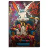 Leinwandbild Kaninchen-Boss KI 70x100 Feeby Bunt bild für Produktbild-Vorschau 3