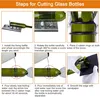 Glasschneider für Flaschen Edelstahl Set, DIY Flaschen Produktbild-Vorschau 4